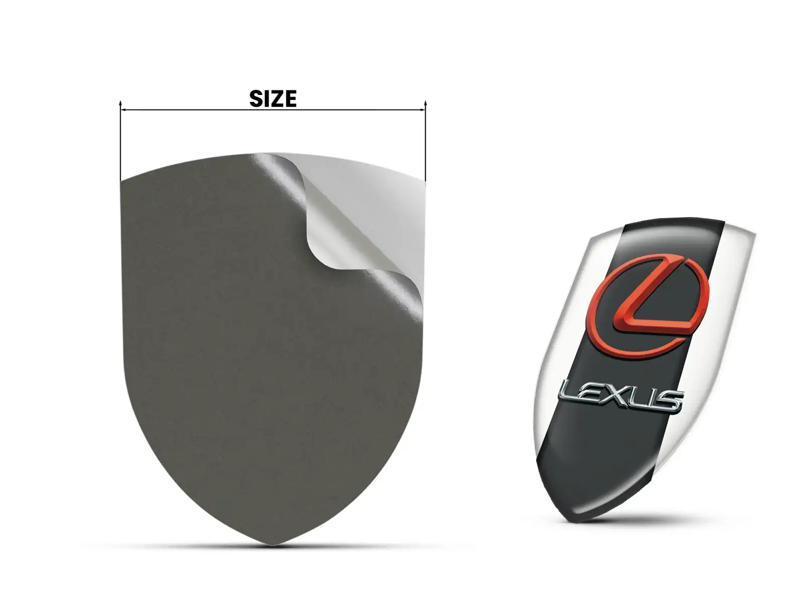 Lexus Stickers Fenêtre Auto Style Premium Pro
